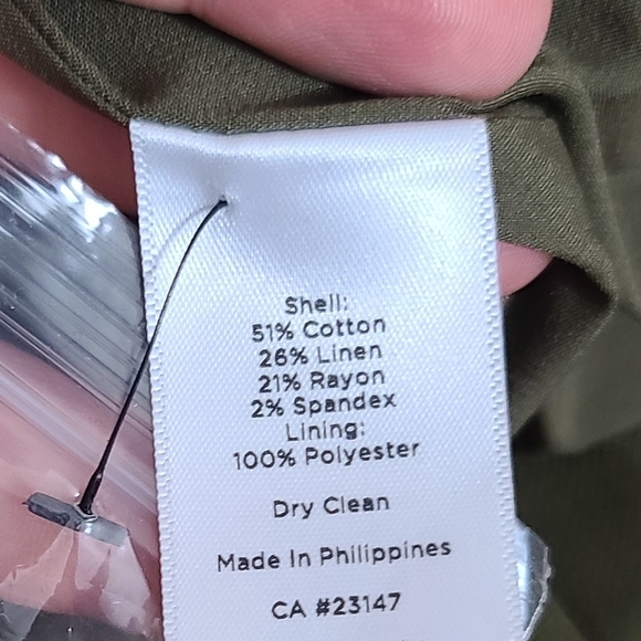 NEW Talbots 10 Linen Blend Jacket Blazer - Picture 6 of 8